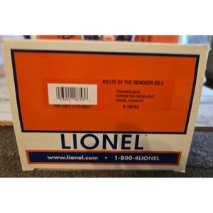 Lionel North Pole Express Route of the Reindeer - RS-3 6-18753 - New